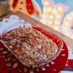 Apple Crumble Protein Cake