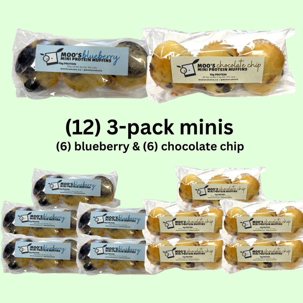 (12) Assorted 3-pack mini's