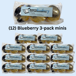(12) Blueberry 3-pack mini's