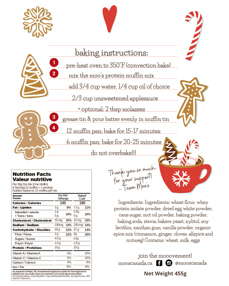 Limited Edition Gingerbread Mix
