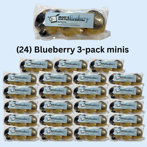 (24) Blueberry 3-pack mini's
