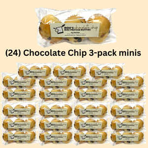 (24) Chocolate Chip 3-pack mini's