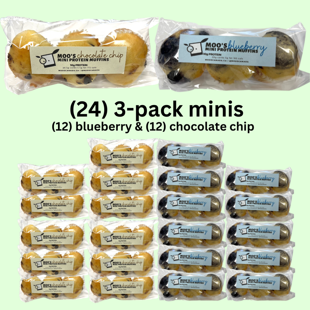 (24) Assorted 3-pack mini's