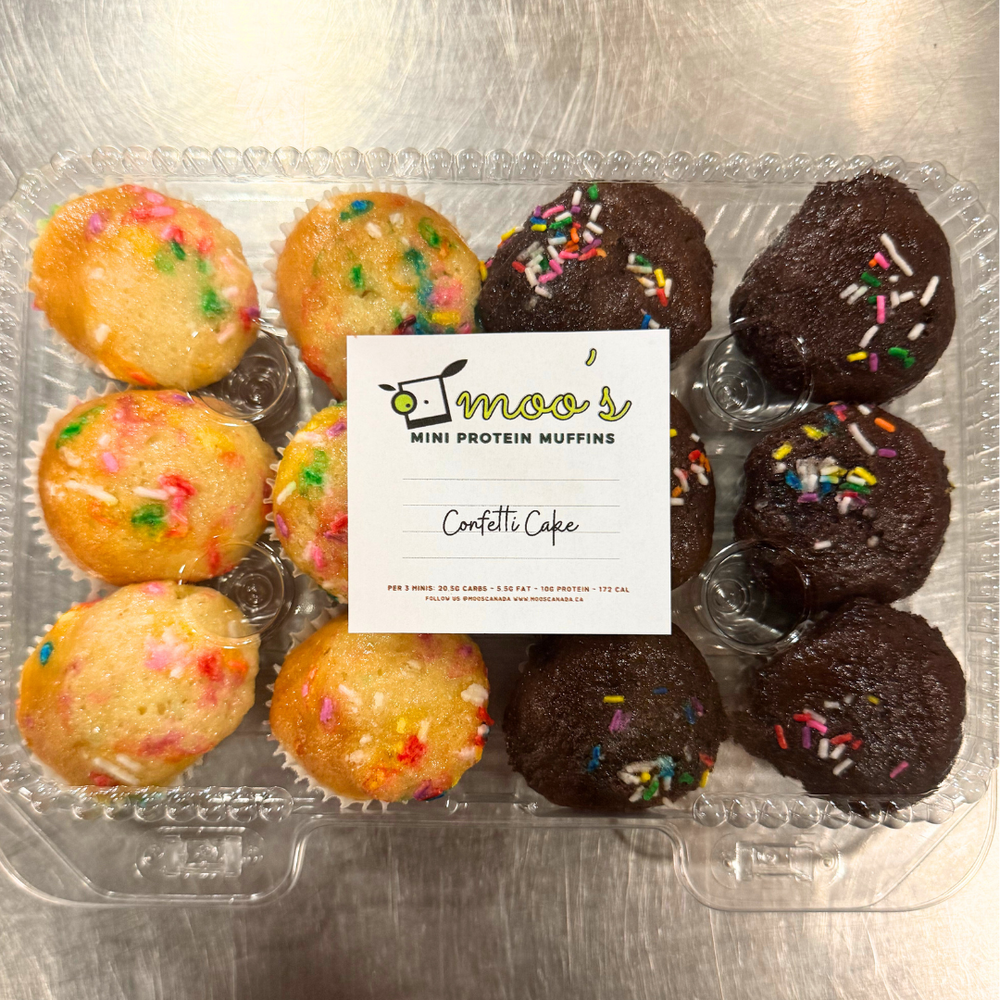 Assorted Confetti Cake Mini's (Edmonton Area Only)