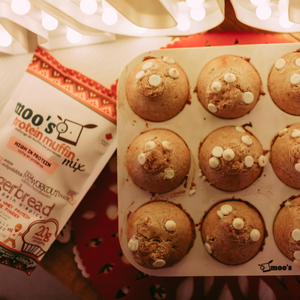
            
                Load image into Gallery viewer, Gingerbread Protein Muffin Mix Christmas
            
        