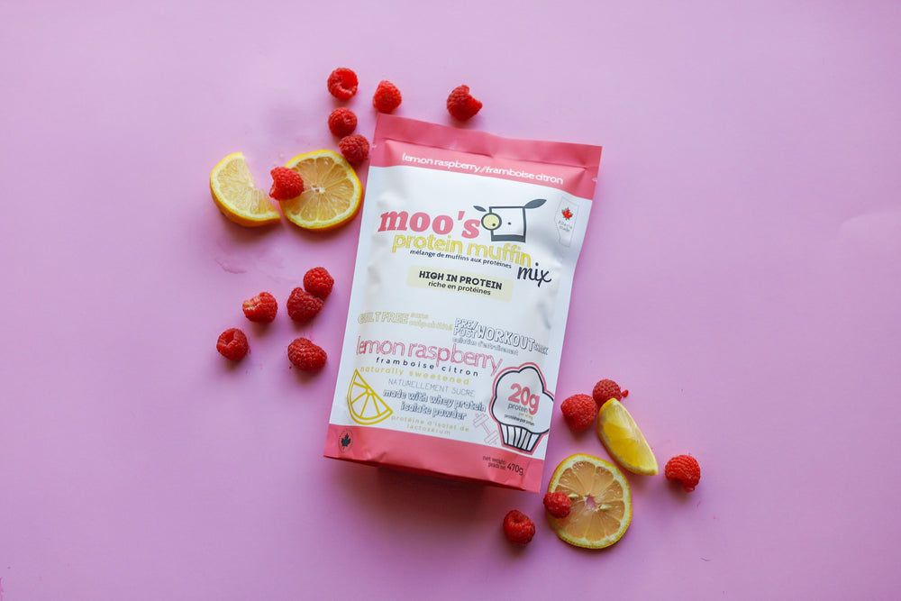 Lemon Raspberry Protein Muffin Mix