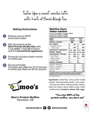 London Fog Protein Muffin Mix
